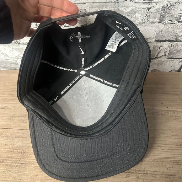 NWT Nike Men's Retro Pro Performance Snapback Hat Size L/XL (Black) HF7482-010 - Picture 9 of 14